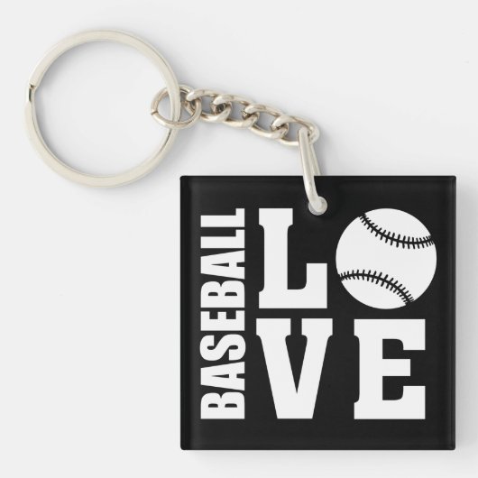 Baseball Schlüsselanhänger (Vorderseite)