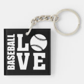 Baseball Schlüsselanhänger (Rückseite)