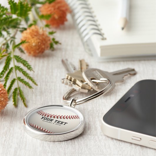 Baseball Schlüsselanhänger (Seite)