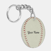 Baseball-Schlüsselanhänger Schlüsselanhänger (Vorderseite links)