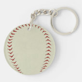 Baseball-Schlüsselanhänger Schlüsselanhänger (Rückseite)