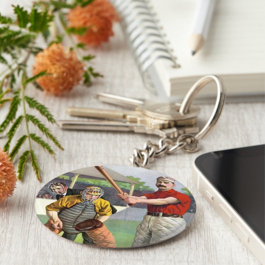 Baseball-Schlüsselkette Schlüsselanhänger (Seite)