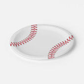 Baseball Schnappsportthema Alle Star Pappteller (Schrägansicht)