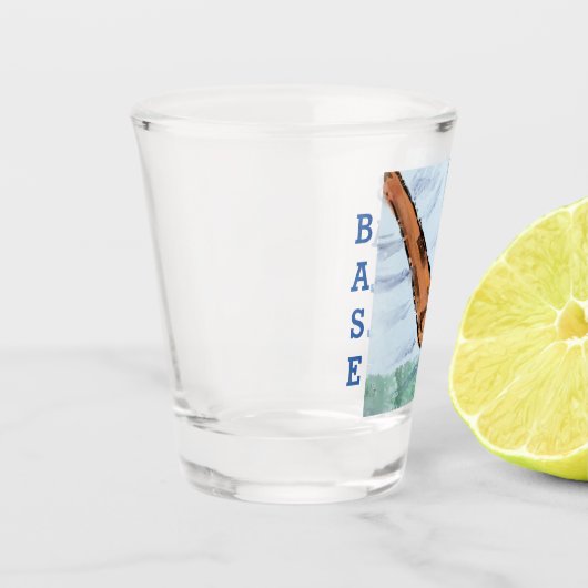 BASEBALL SCHNAPSGLAS (Links)