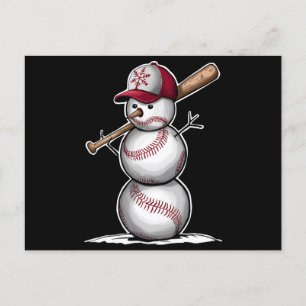 Baseball-Schneemann-Bälle Schnee Weihnachten Xmas-