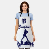 Baseball Schürze (Getragen)