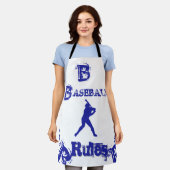 Baseball Schürze (Getragen)