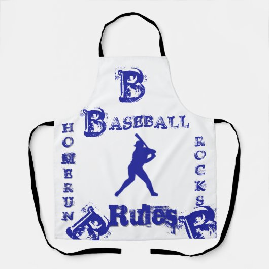 Baseball Schürze (Vorderseite)