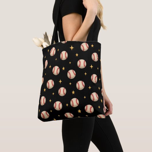 Baseball Schwarz Tasche (Von Nahem)