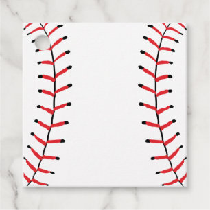 Baseball Seams Sportstil Baseball Thema Geschenkanhänger