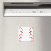Baseball Seams Sportstil Baseball Thema Magnet (In Situ (Geschirrspüler))