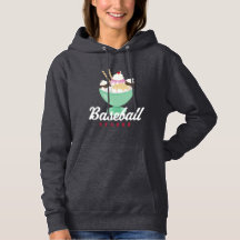 Baseball Season Ice Cream Sundae Hoodie