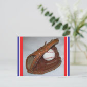 Baseball Season Postcard Postkarte (Stehend Vorderseite)