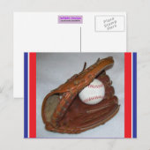 Baseball Season Postcard Postkarte (Vorne/Hinten)