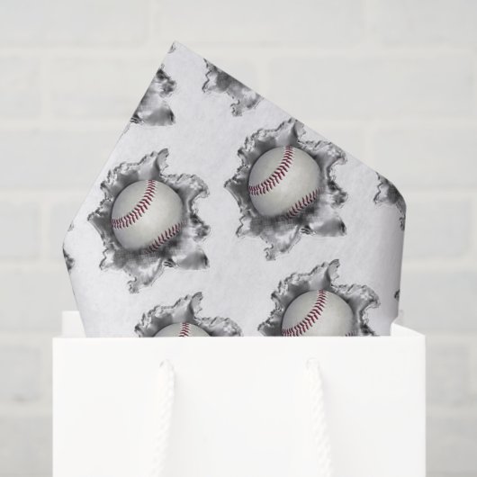 Baseball Seidenpapier (Geschenktüte)
