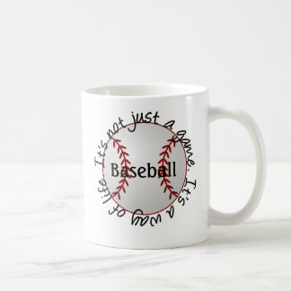 Baseball-sein nicht gerade ein Spiel Kaffeetasse