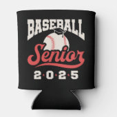 Baseball Senior Class 2025 Dosenkühler (Rückseite)