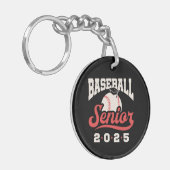 Baseball Senior Class 2025 Schlüsselanhänger (Vorderseite links)