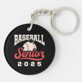 Baseball Senior Class 2025 Schlüsselanhänger (Rückseite)