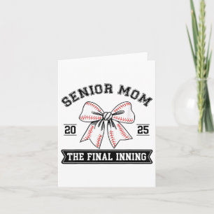 Baseball Senior Mama 2025 Die finale Inning Coquet Karte