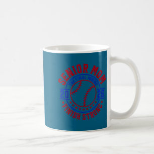 Baseball Senior-Mom 2026 das letzte Inning glückli Kaffeetasse