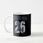Baseball Senior-Mutter 2026 letztes Inning Mama-Kl Kaffeetasse (Links)