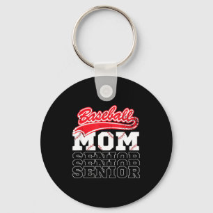 Baseball Senior-Mutter Abschlussklasse Baseball-Ma Schlüsselanhänger