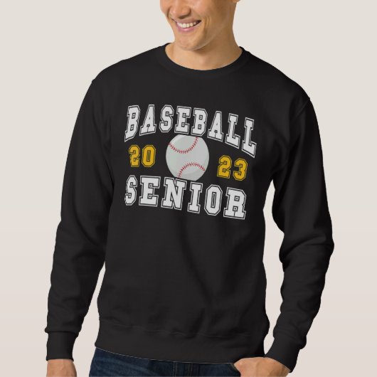 Baseball Senior Night Baseball Senior 2023 Graduat Sweatshirt (Vorderseite)