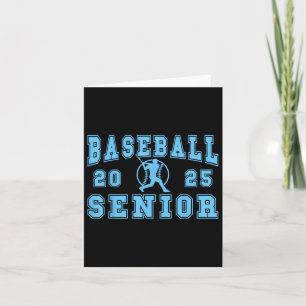 Baseball Senior Night Baseball Senior 2025 Graduat Karte