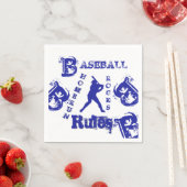Baseball Serviette (Beispiel)