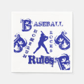 Baseball Serviette (Vorderseite)