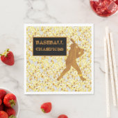 Baseball Serviette (Beispiel)