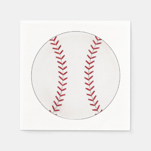 Baseball Serviette (Vorderseite)