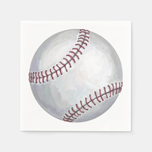 Baseball Serviette (Vorderseite)