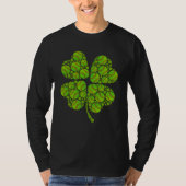 Baseball shamrock lucky charm baseball T-Shirt (Vorderseite)