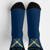 Baseball Shield Socken (Oben)