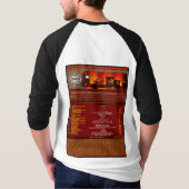 Baseball-Shirt T-Shirt (Rückseite)