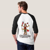 Baseball-Shirt T-Shirt (Schwarz voll)