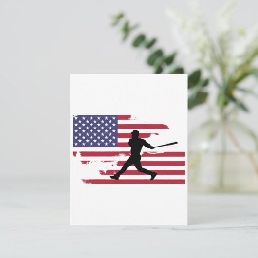 Baseball Silhouette Baseball (Stehend Vorderseite)