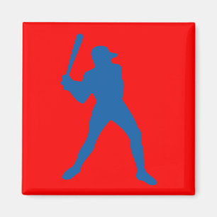 Baseball-Silhouette Magnet