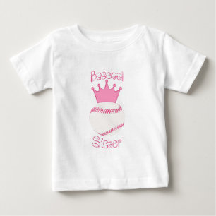 Baseball Sister Baby T-shirt