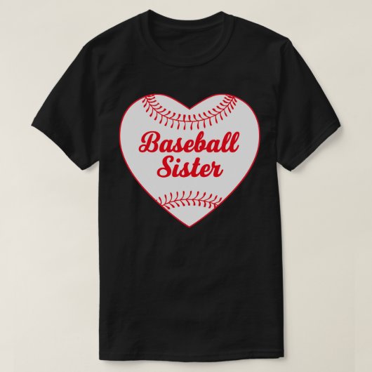 Baseball Sister T-Shirt (Design vorne)