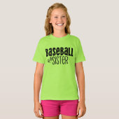 Baseball Sister T-Shirt (Vorne ganz)