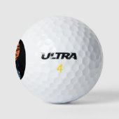 Baseball Skeleton Halloween Baseball Halloween Golfball (Logo)