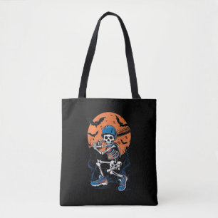 Baseball Skeleton Halloween Baseball Halloween Tasche