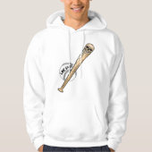Baseball Skull Hoodie (Vorderseite)