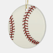 Baseball-Sky Keramik Ornament (Links)
