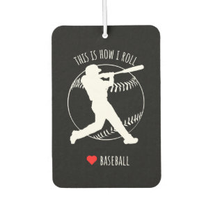 Baseball, so rolle ich Sport Autolufterfrischer