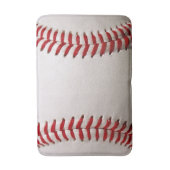 Baseball Softball Badematte (Vorderseite Vertikal)