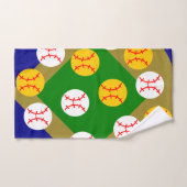 Baseball/Softball Badhandtuch Set (Handtuch)